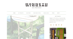 Desktop Screenshot of kennethwingard.com